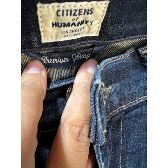 NEW Citizens‎ of Humanity Jeans Rocket Crop High Rise Skinny Size 25 - Picture 6 of 9